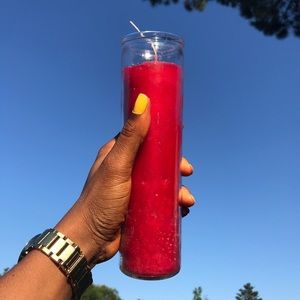 8” Red Manifesting Candle🍒✨